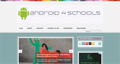 Desktop Screenshot of android4schools.com